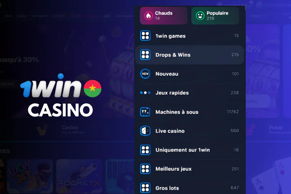 Le casino en ligne 1win propose plus de 12 000 jeux dans différentes catégories
