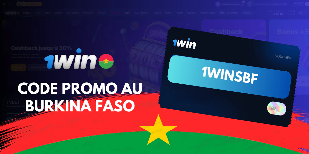 1win Code promo au Burkina Faso